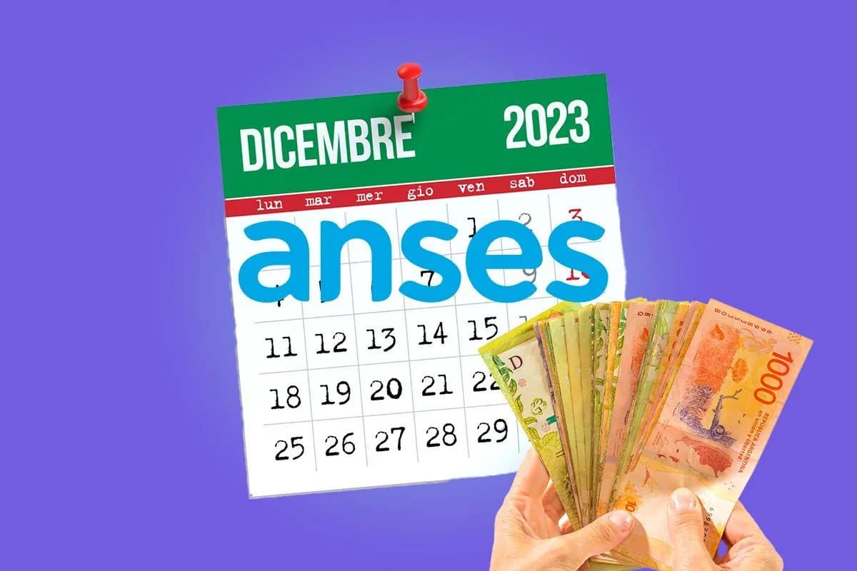 Calendario de pagos de Anses para diciembre: Jubilados, beneficiarios de AUH y planes sociales