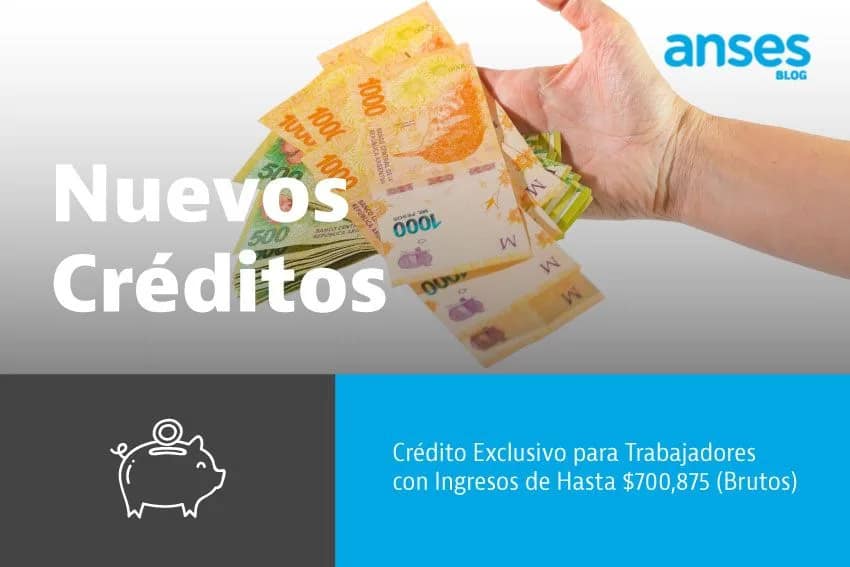Crédito Exclusivo para Trabajadores con Ingresos de Hasta $700,875 (Brutos)